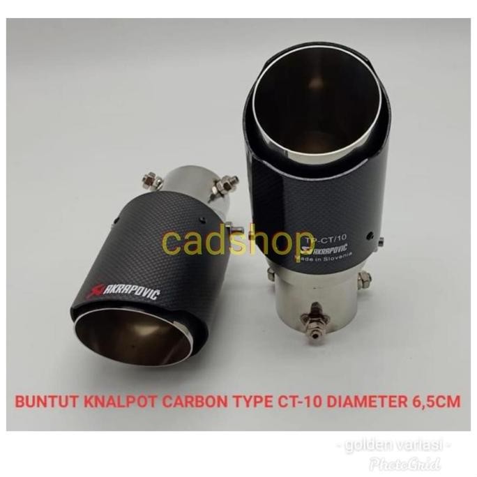 Buntut Knalpot / Muffler Carbon Mobil CRV Lama / Old