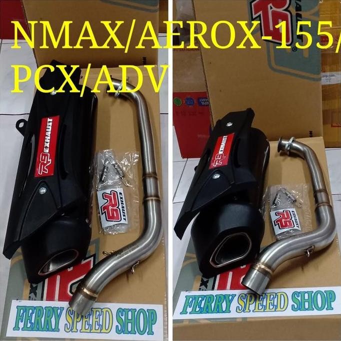 knalpot R9 misano yamaha Aerox 155