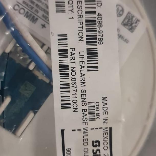 BaseSmokeDetectorSimplex 40989789