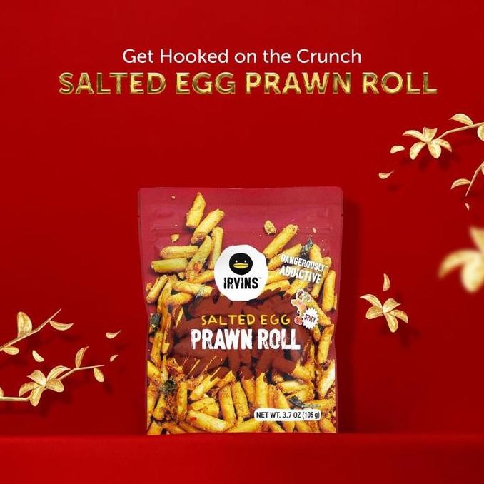 

Irvins Salted Egg Prawn Roll (180 Gr)