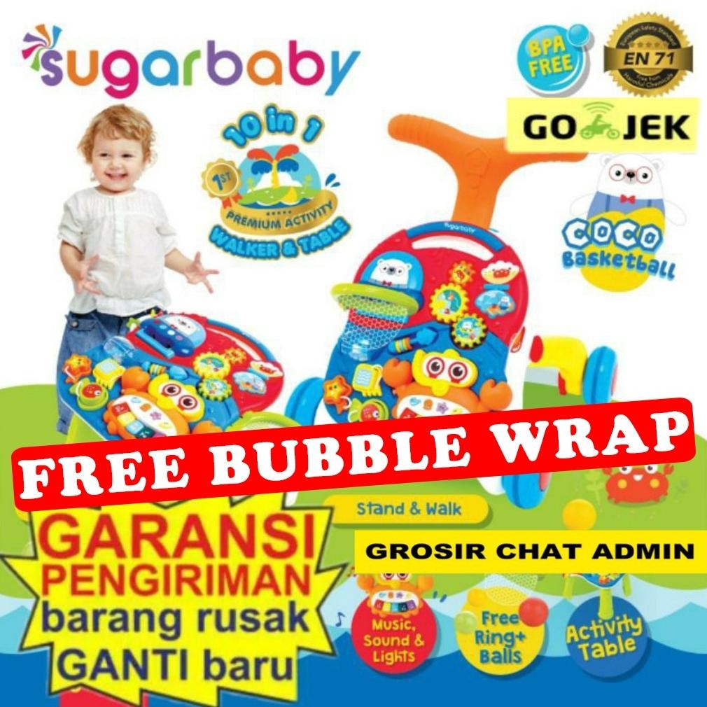 READY BANDUNG SUGAR BABY SUGARBABY MINI CAR MINICAR 10IN1 MY CIRCUS PUSH WALKER/MAINAN BELAJAR BERJA