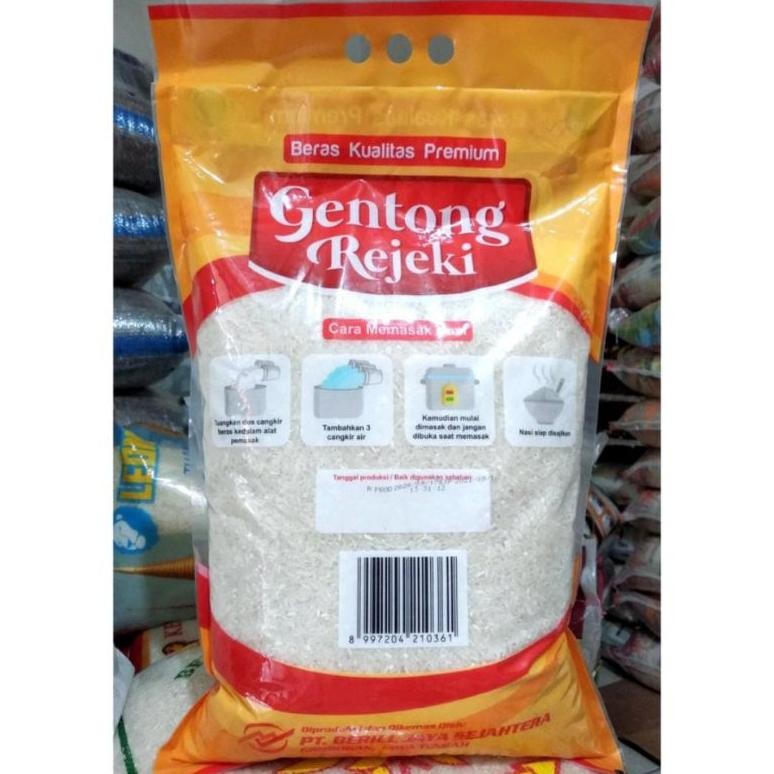 

ready BERAS GENTONG REZEKI PREMIUM MURAH 5KG murah