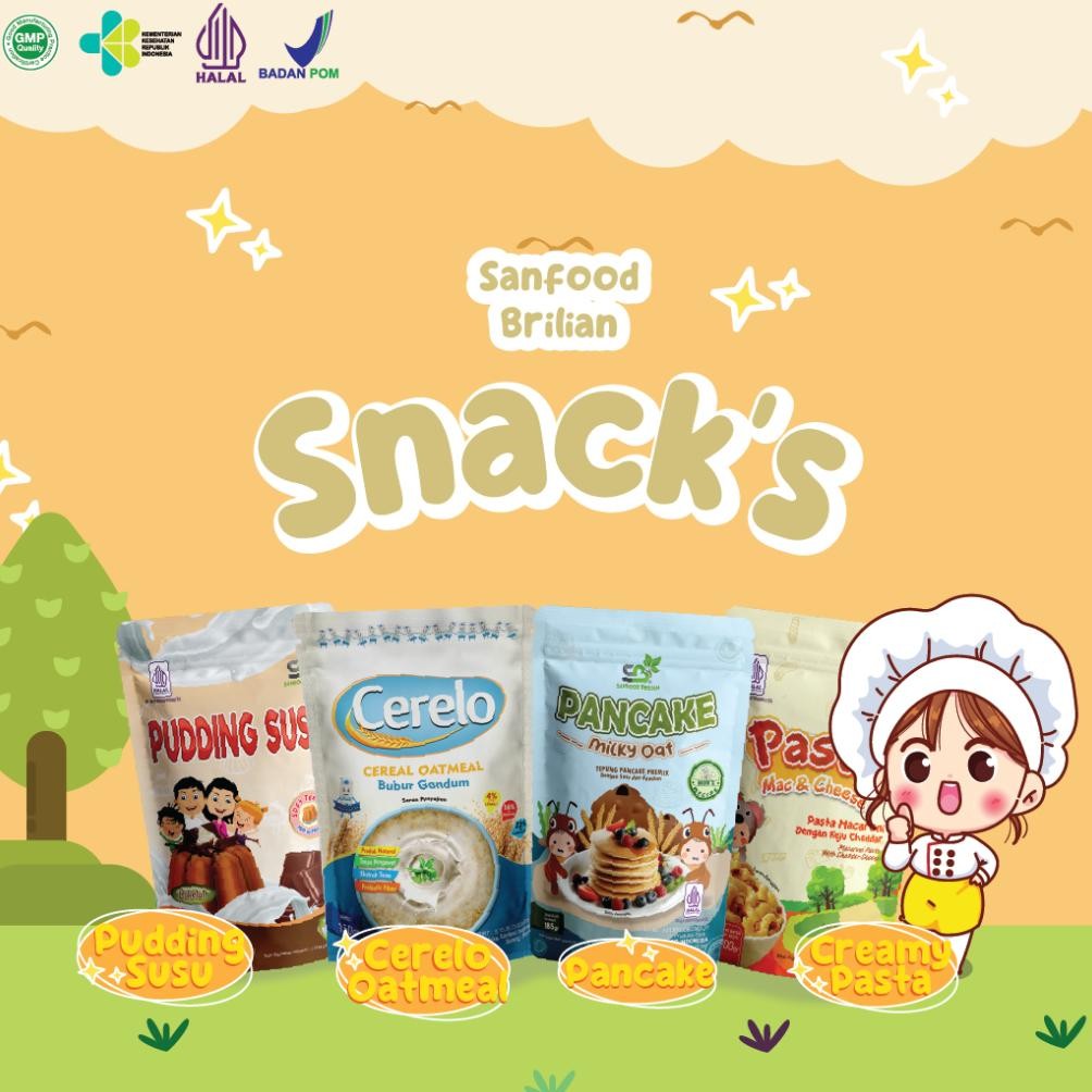 

ready Sanfood Pasta Carbonara Creamy Chicken 100 gr Pasta Instan rasa Ayam Non MSG Non Pengawet MPASI murah