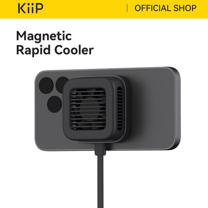 KiiP Wireless FW5 Charging Magnetic Cooler Pendingin HP Gaming Fan Radiator Cooling