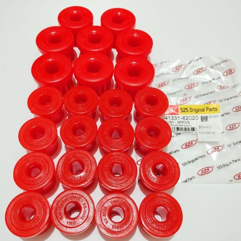 Karet Bos Per Bushing Anting Per Daun JIMNY KATANA FULL SET
