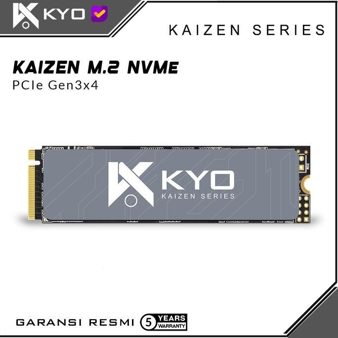 SSD KYO KAIZEN M.2 NVMe 512GB PCIe Gen3 x4 2280 SSD NVMe Gen 3