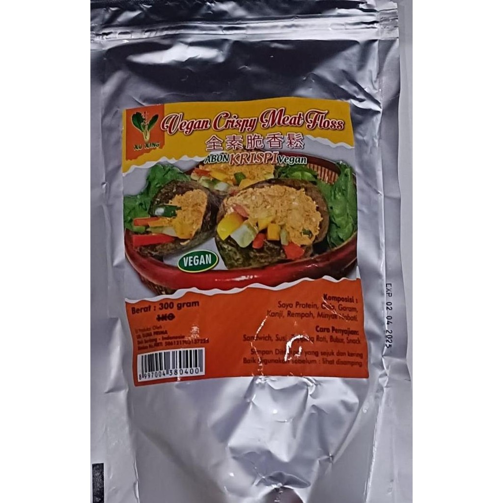 

Sale Abon Vegetarian Xu Xing Vegan Vegetarian Floss Vegan