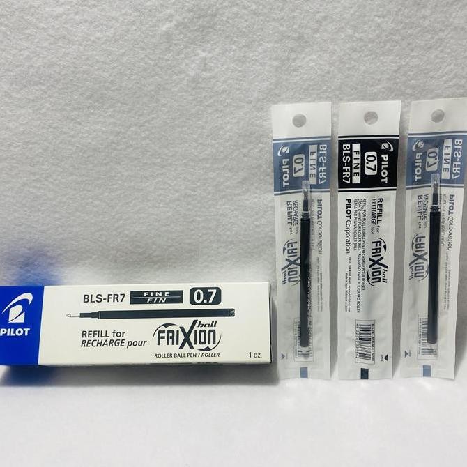 

Refill Pulpen Pilot Frixion Bls-Fr7 0.7 Mm Hitam / 1 Box Isi 12 Pcs