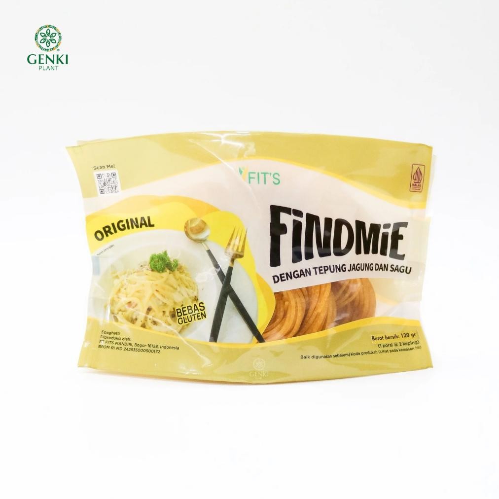 

ready Findmie Gluten Free Spaghetti - 120 gr murah