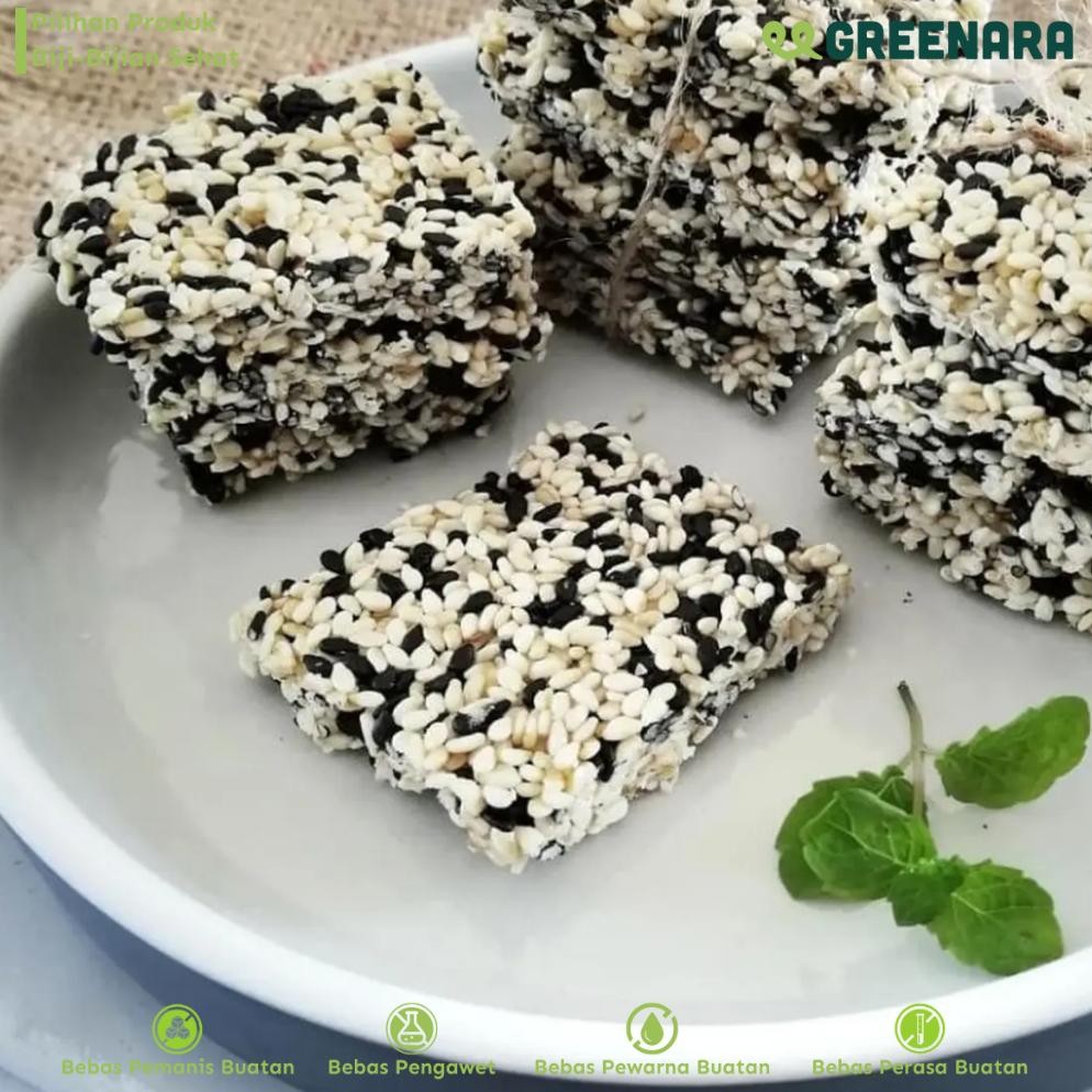 

ready Greenara - Wijen Panggang Campur 250gr / Roasted Mixed Sesame murah