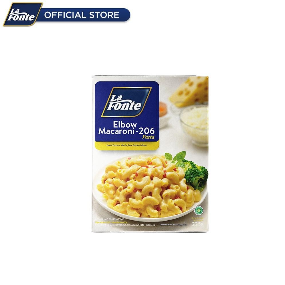

ready 5 PCS - La Fonte Elbow Macaroni 225 Gr murah