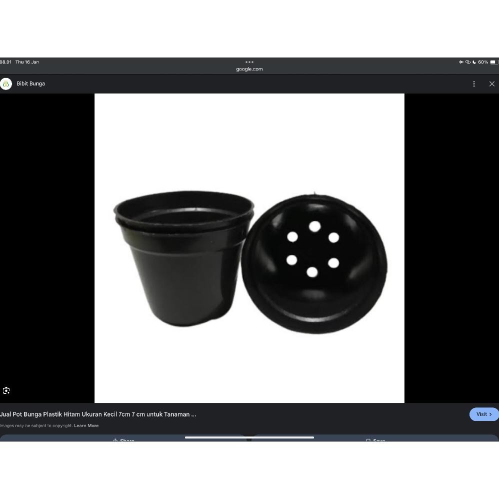 Pot Bunga Plastik 24Cm / Grosir Pot Bunga Terlaris