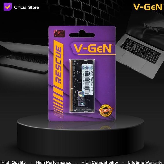 Sodimm Ddr4 4Gb Pc-25600 3200 Mhz Vgen Ram Laptop 4 Gb 3200Mhz V-Gen
