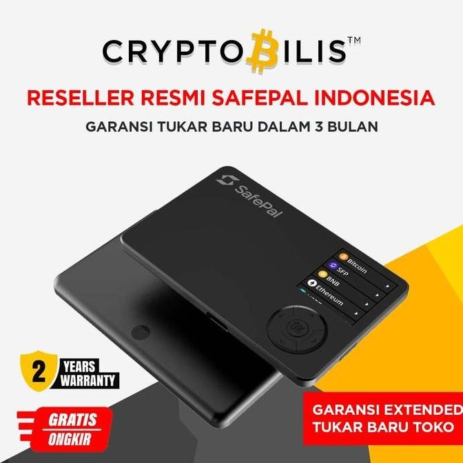 Safepal S1 Pro - Reseller Resmi Safepal 100% Original & Tersegel, Bitcoin, Crypto, Web3, Hardware Wa