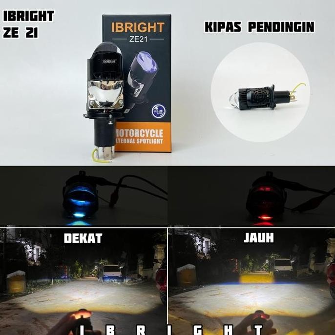 IBRIGHT ZE 21 - Lampu Utama H4 LED