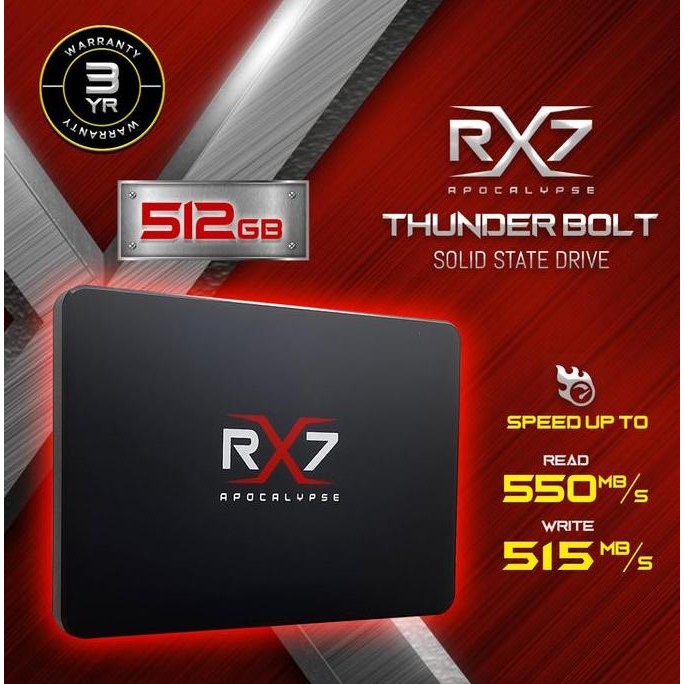 SSD 512GB RX7 SATA