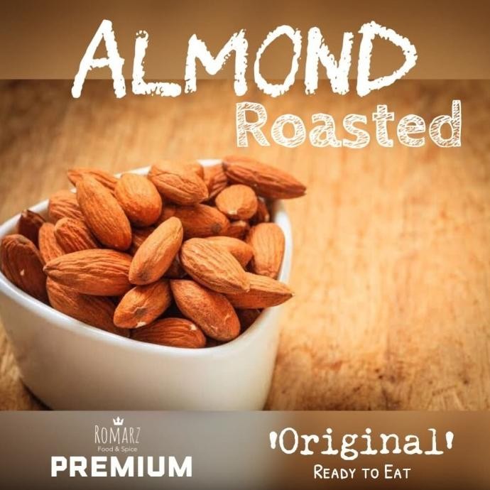

(Expert) Almond Roasted Kacang Almond Panggang Kacang Almond Oven 250gr