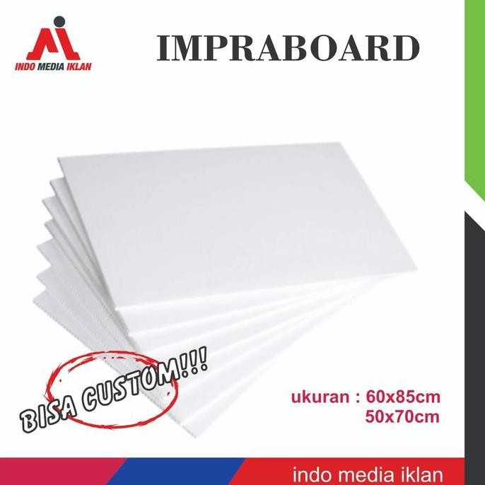 

baru impraboard putih 60x85