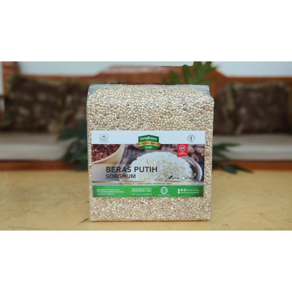 

ready Beras Sorghum Putih / White Sorghum Rice - 1 kg murah