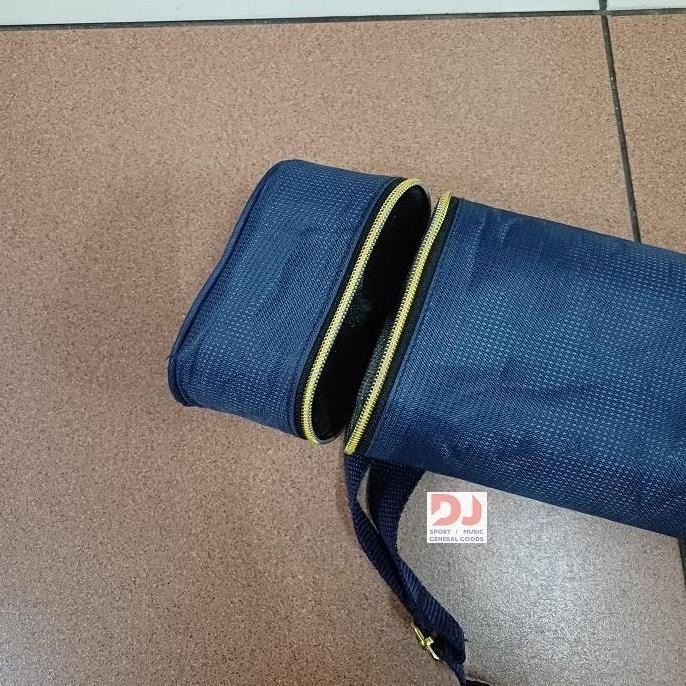 Murah Tas Billiard Bilyard Tabung Double, Murrey