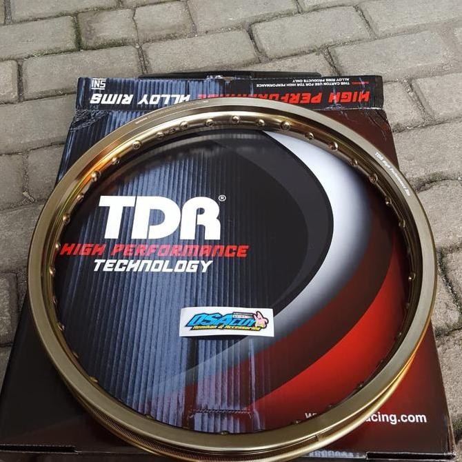 velg TDR ring 17 ukuran 160 185 bronze dan titanium