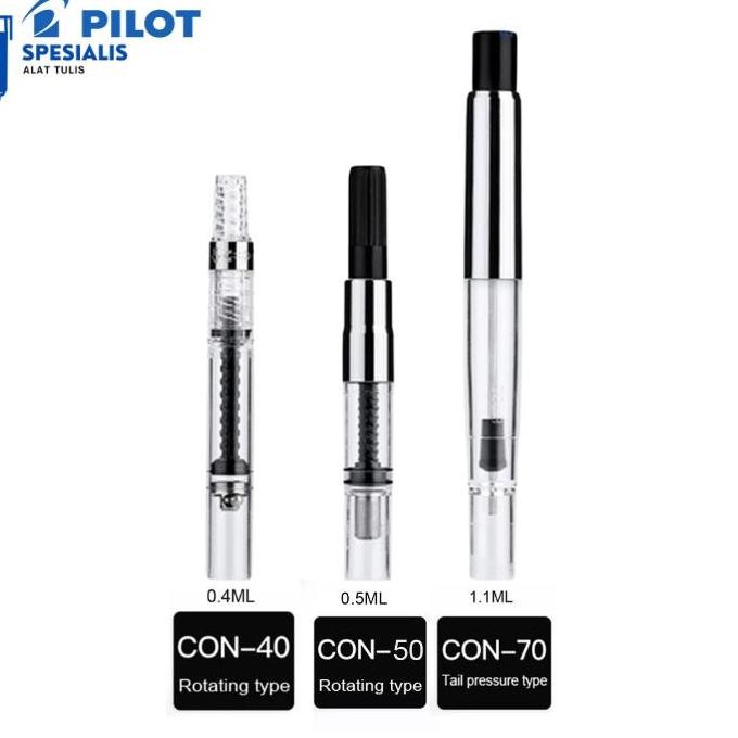 

Pilot Con 40 Fountain Pen Ink Converter Con-40 50 70 Pen Tinta