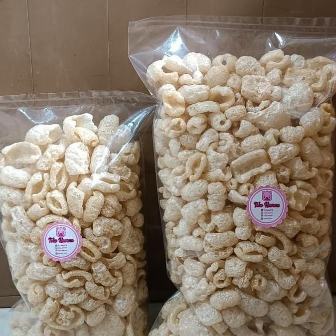 

Grosir Kerupuk Kulit Babi / Kerubi / Kerupuk B2 Original Asin Gurih 250Gr-1Kg