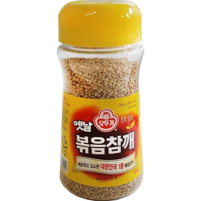 

Grosir Ottogi Roasted Sesame Seed Biji Wijen Panggang Bumbu Masak Korea 100G