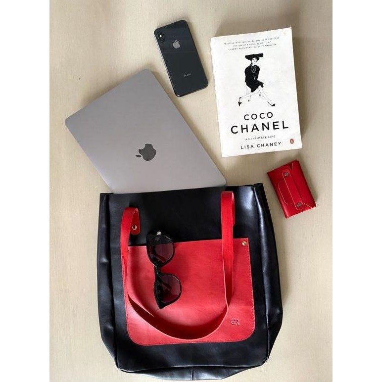 Grosir Tas Wanita Kulit Asli/Tas Wanita Kulit/Tote Bag Kulit - Lola Tote Bag