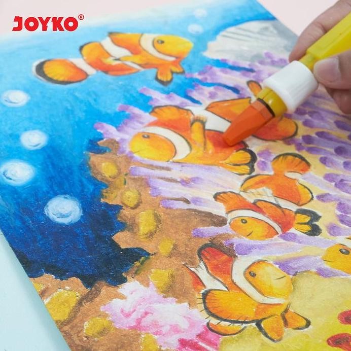 

ready Joyko Oil Pastel Crayon 55 Colours / Krayon Joyko Minyak 55 Warna OP-55S