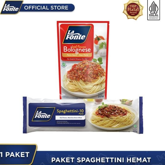 

ready La Fonte - Paket Siap Santap Spaghettini Bolognese murah