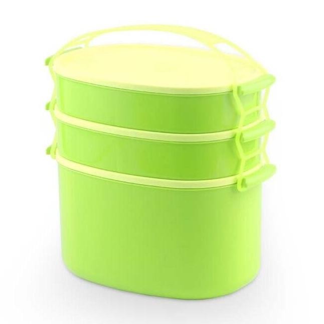 Rantang Piknik Susun 3 Jumbo Rpl 9026 Golden Sunkist Stock