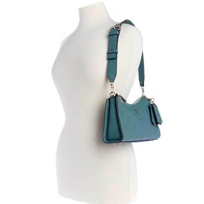 Murah Tas Wanita Guess Original - Cresidia Top Zip Shoulder Bag - Tas Guess Original Wanita