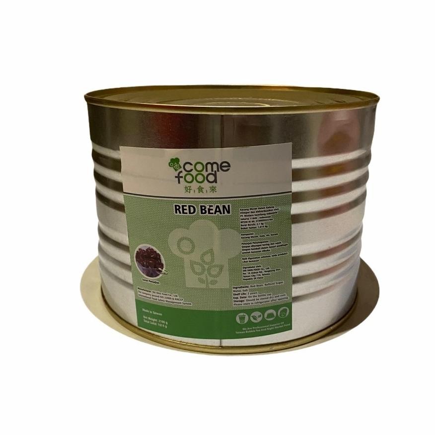 

ready Come Food Red Bean 2,1kg / Comefood kacang merah Taiwan Topping ORI murah