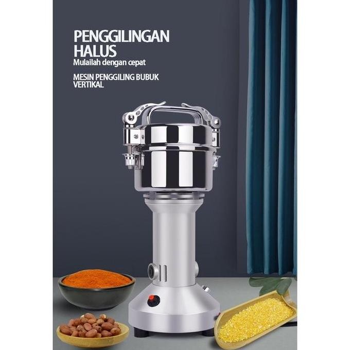 Murah Mesin Penepung Listrik Powder Grinder Giling Bumbu Kering Penggiling Bumbu Giling Tepung Bubuk
