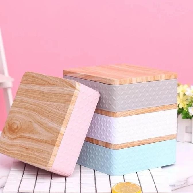

ready stock (GB55)Kotak Kaleng Pastel/Kotak/Box Kue/Bingkisan/Hamper