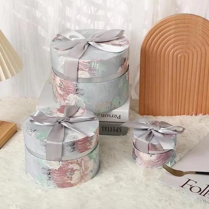 

ready stock new style gift cylinder box for packaging
