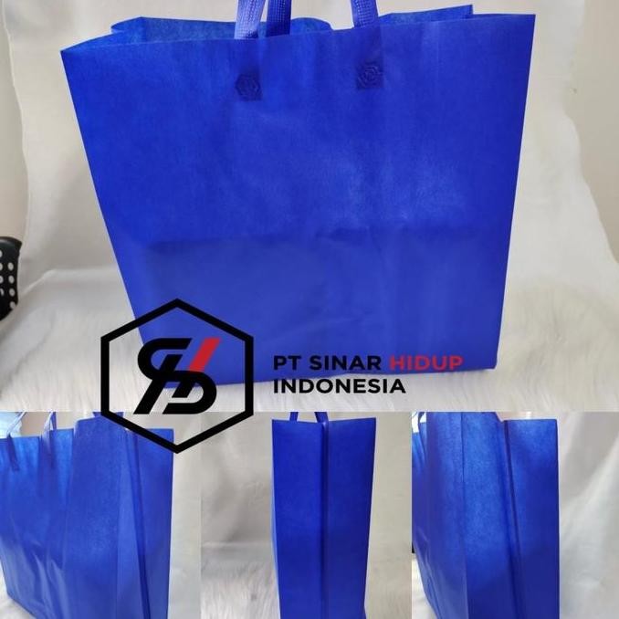 

ready stock Tas Kain SPUNBOND Tali Goodie Bag Uk 40 x 50 JUMBO