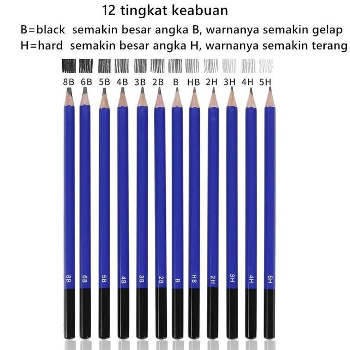 

ready Set kuas lukis, 33 buah Set peralatan lengkap dapat dilipat untuk sketsa dan melukis kerajinan tangan, perlengkapan belajar melukis