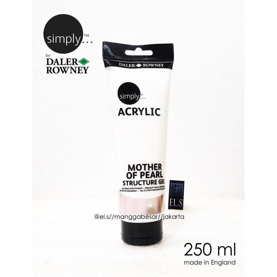 

ready Daler Rowney Simply Mother Of Pearl 250 ml ( Cat Acrylic )