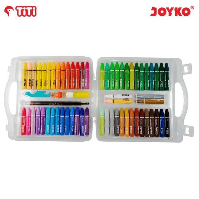 

ready Oil Pastel Crayon Joyko TiTi OP-55S 55 Warna