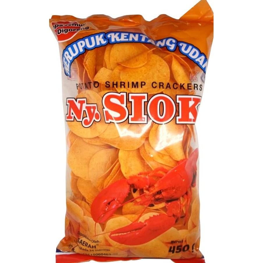 

(Expert) Kerupuk / Krupuk Udang Kentang Mentah Ny Siok 450gr - TanlimFood