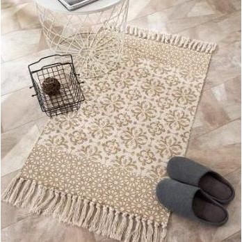 ready Karpet Rumbai / Bohemian Tassel Rug Carpet Scandinavian