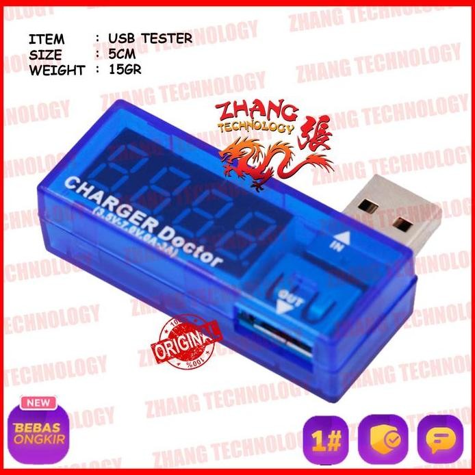 USB TESTER CHARGER DOCTOR ORIGINAL