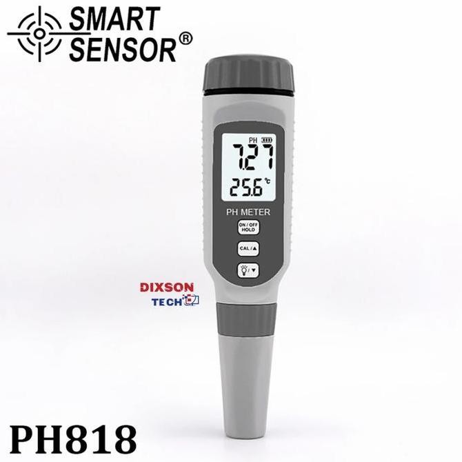 Tersedia ALAT UKUR PH METER PH AIR QUALITY TESTER SMART SENSOR PH818 ( PH-818 )
