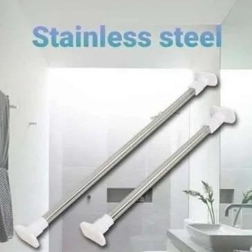 ready EX2 110-200cm Tiang Pipa Stainless Fleksibel Extension Tiang Gorden