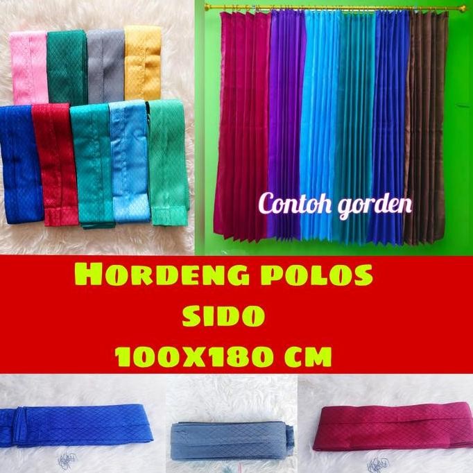 ready Gorden / hordeng pintu polos sido free kawat s