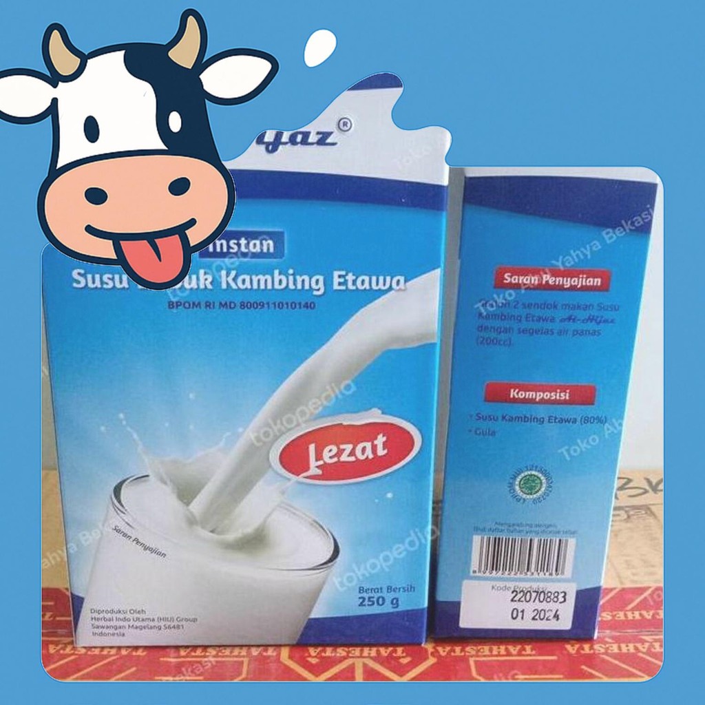 

Kualitas Terbaik Susu Kambing Etawa Al-Hijaz Ettawa Bpom