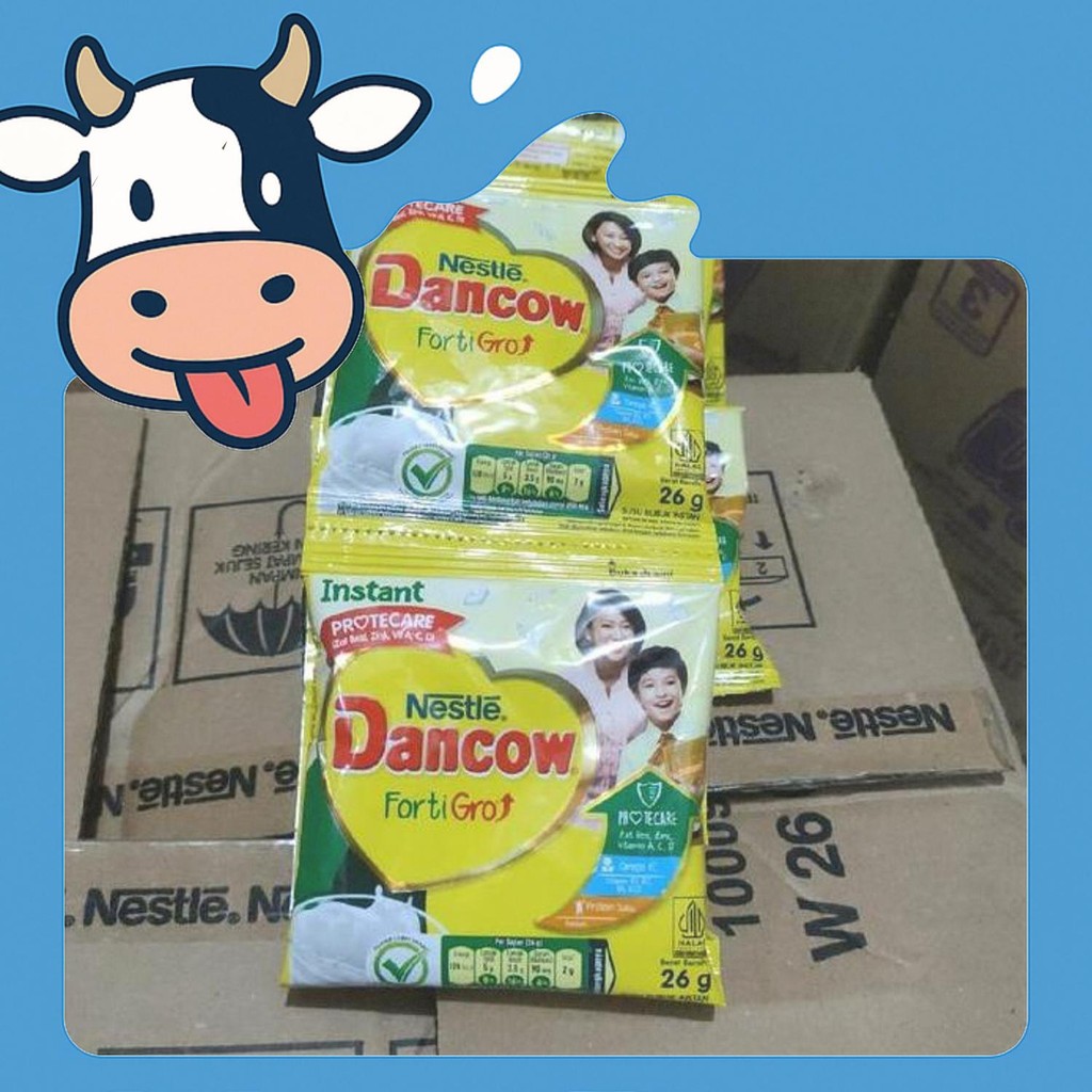 

Diskon Dancow Sachet Instant Putih 26Gr Renceng Isi 10 Pcs