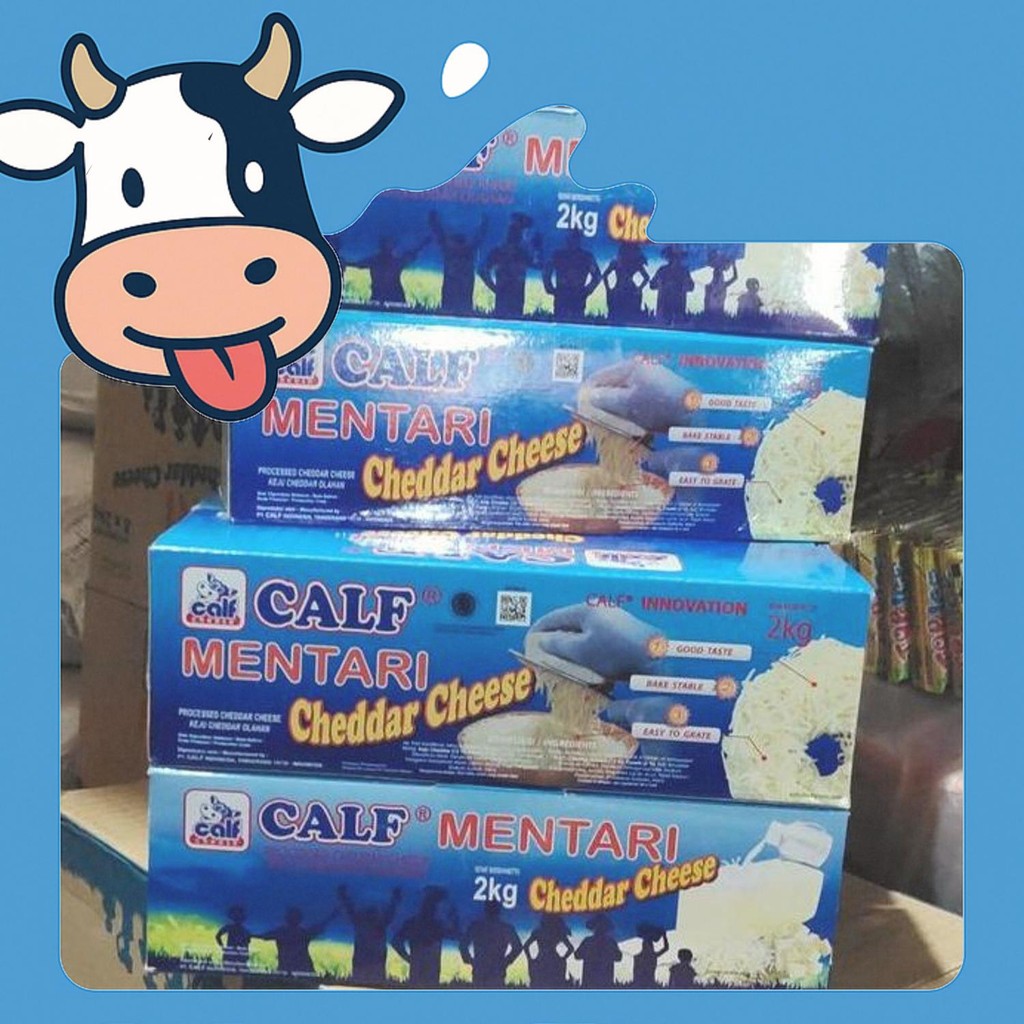

Kualitas Terbaik Keju Cheddar 2Kg Calf Mentari